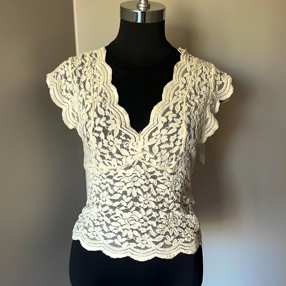 Brand New Zara Lace Shirt